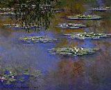 Water Lilies 1914 Paintings - Water-Lilies 33 by Claude Monet